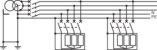 mang dien TN-S mạng điện TN-S